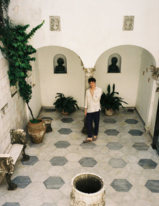 Pantaloni Anacapri Blu