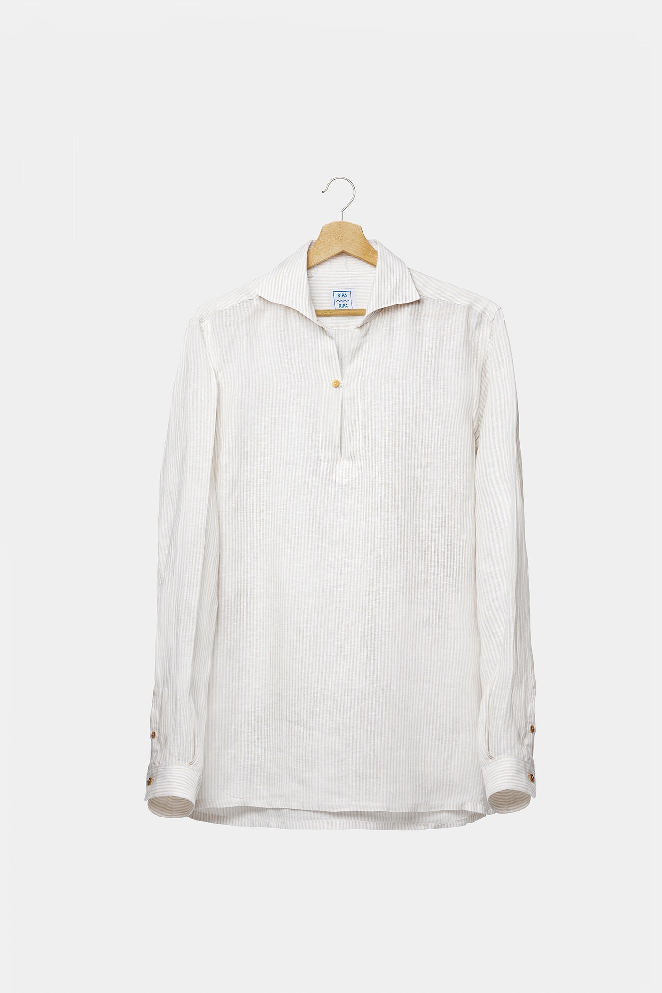 Camicia Capri Righe Sabbia